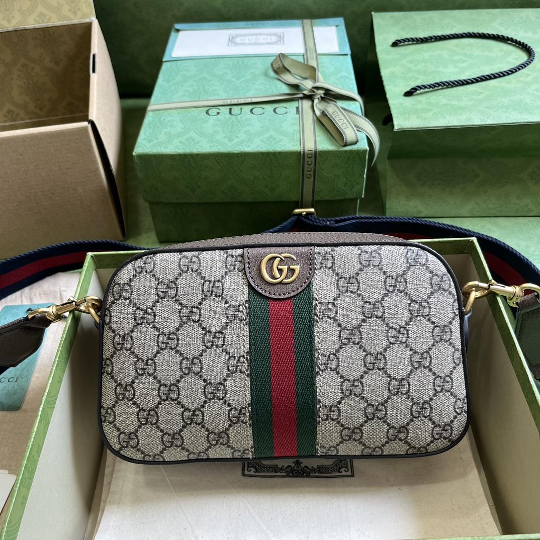 Gucci Ophidia GG Small Shoulder Bag (23.9x 15.2x 6.9cm) - PerfectKickZ