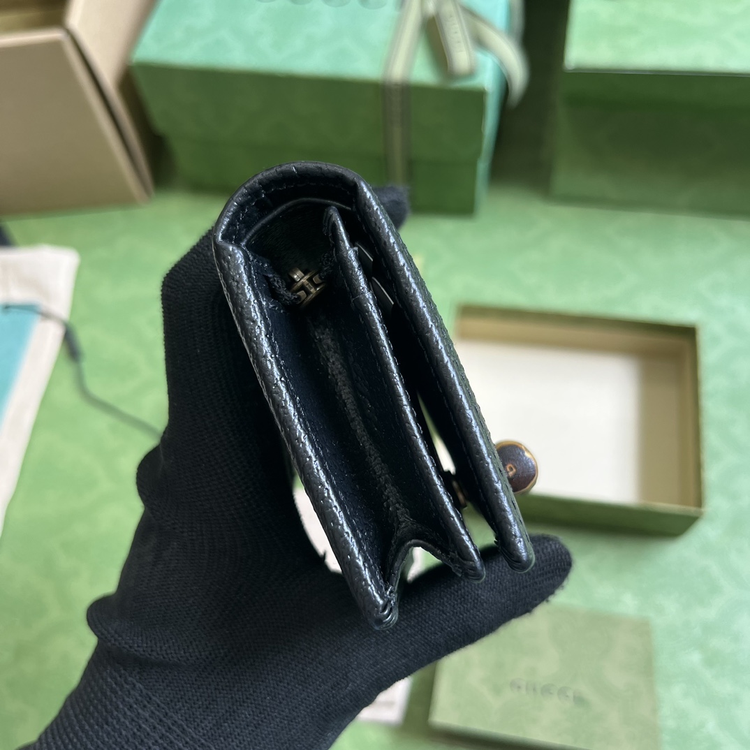 Gucci Diana Card Case Wallet - PerfectKickZ