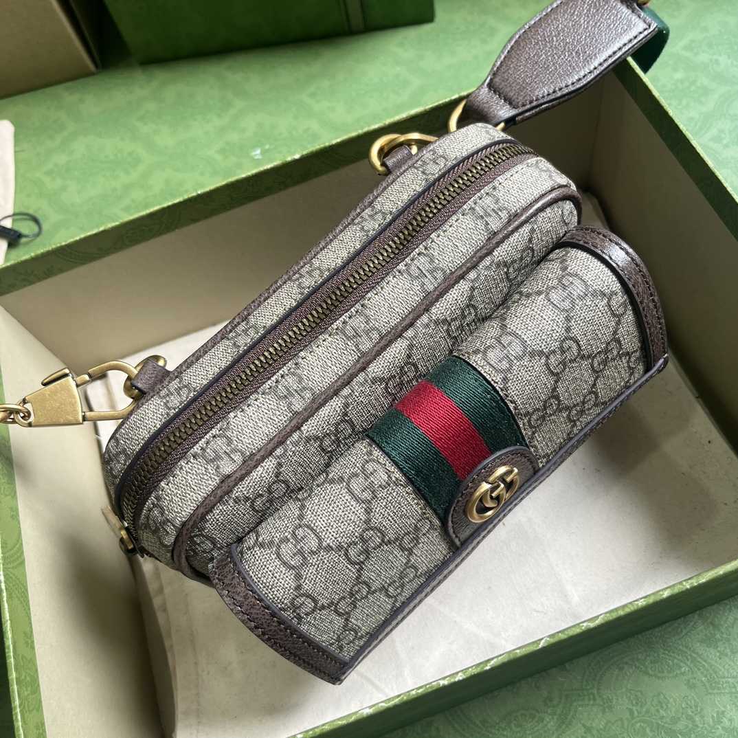 Gucci Ophidia GG Mini Bag(20-12.5-9cm)    - PerfectKickZ