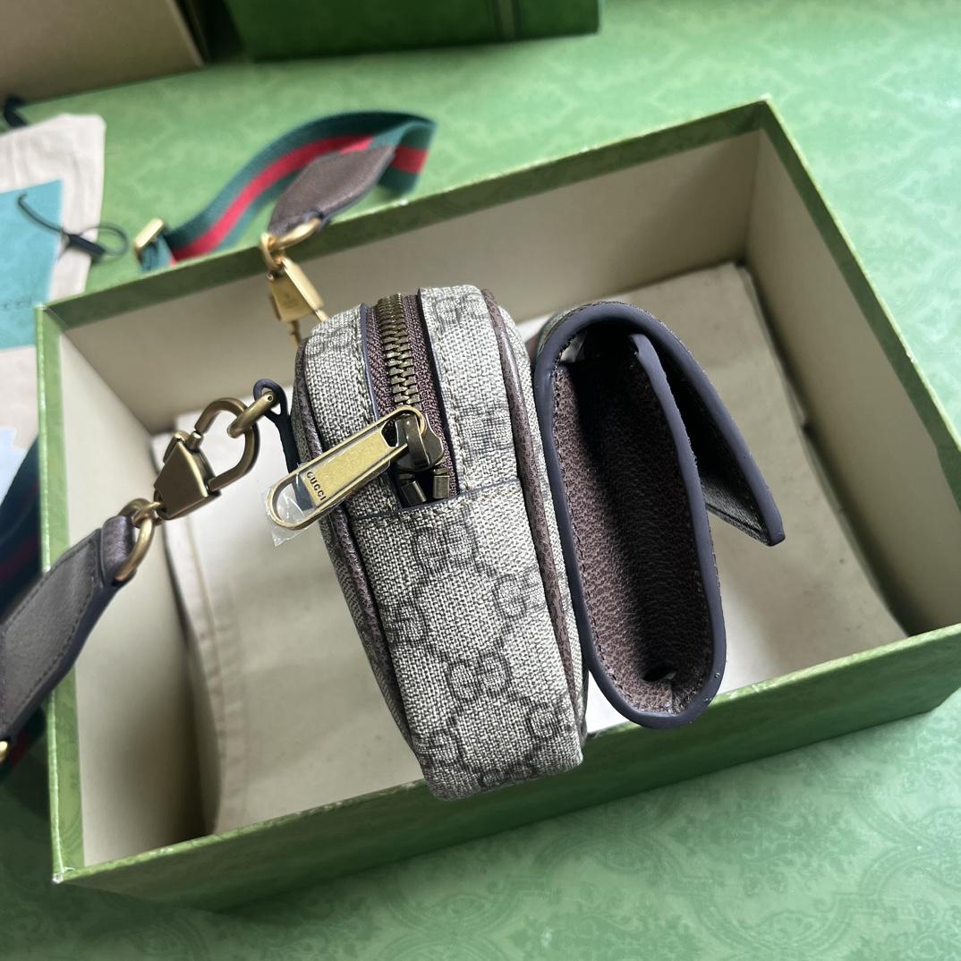 Gucci Ophidia GG Mini Bag(20-12.5-9cm)    - PerfectKickZ