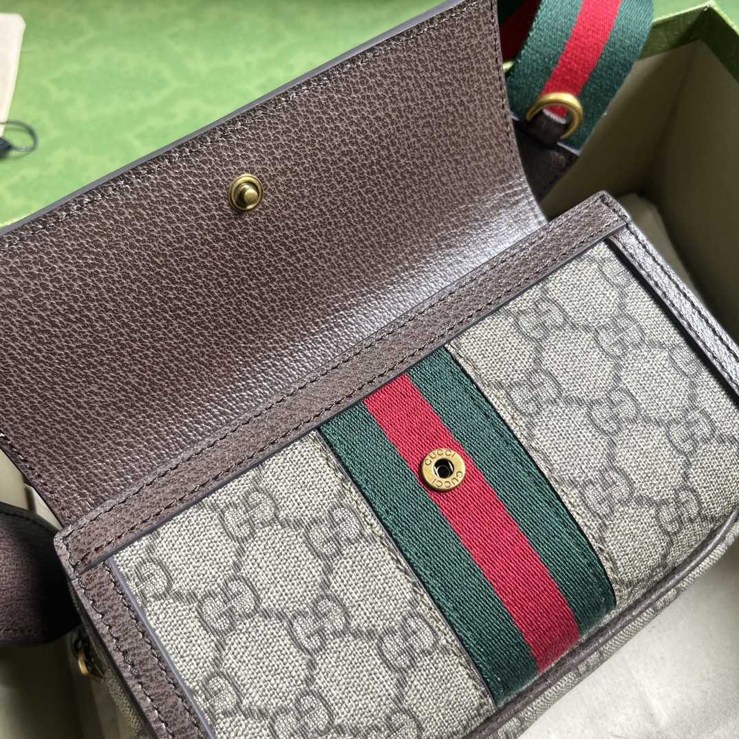 Gucci Ophidia GG Mini Bag(20-12.5-9cm)    - PerfectKickZ