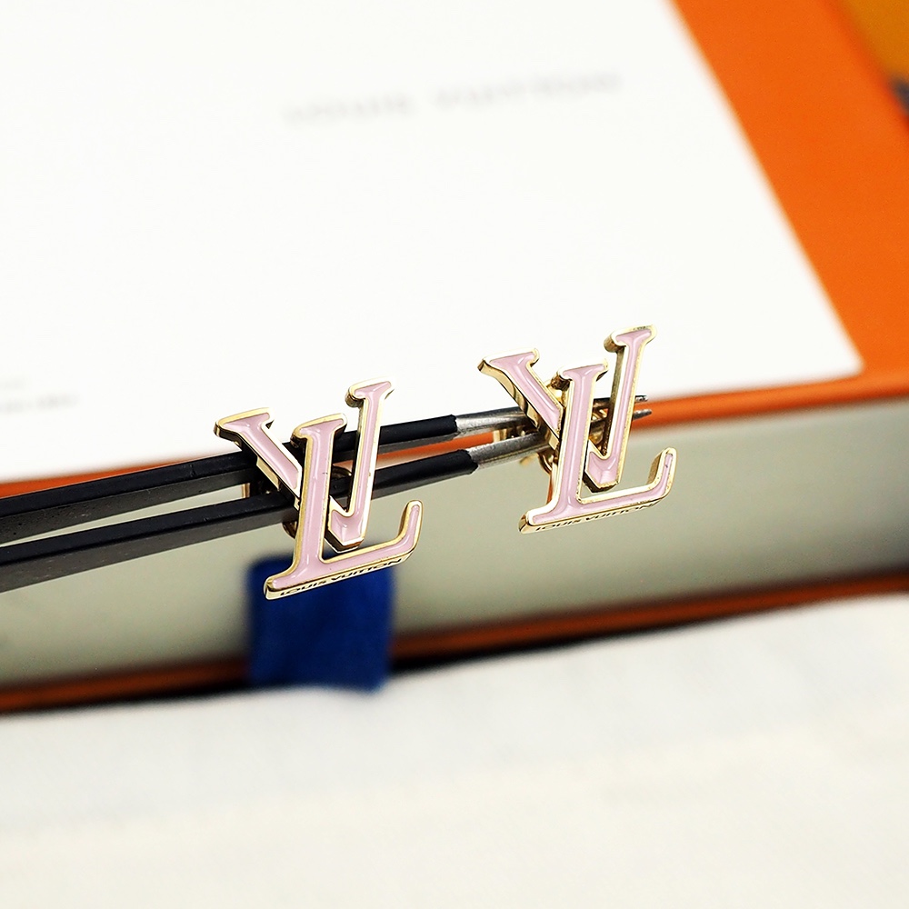Louis Vuitton LV Iconic Enamel Earrings   M01136 - PerfectKickZ