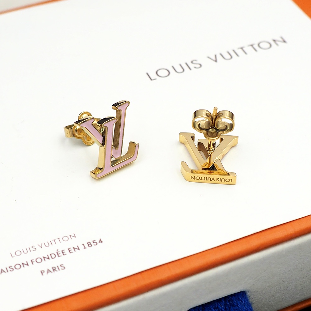 Louis Vuitton LV Iconic Enamel Earrings   M01136 - PerfectKickZ