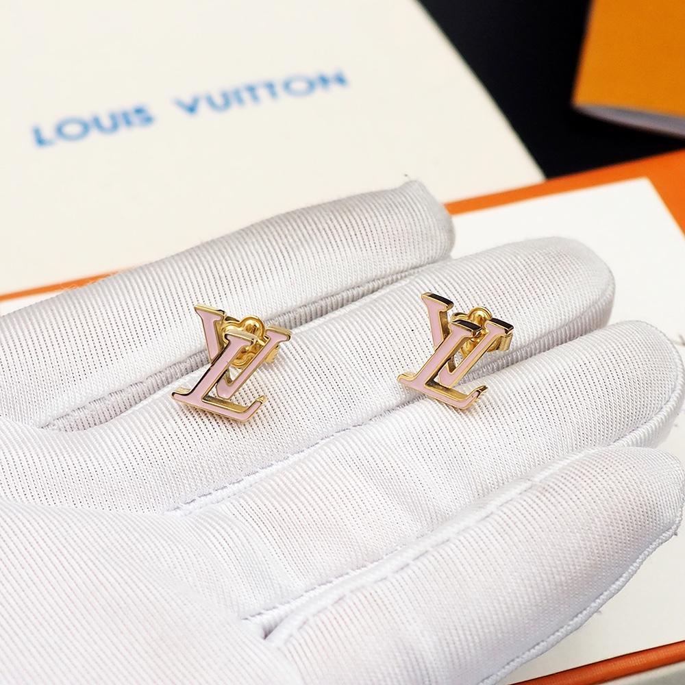 Louis Vuitton LV Iconic Enamel Earrings   M01136 - PerfectKickZ
