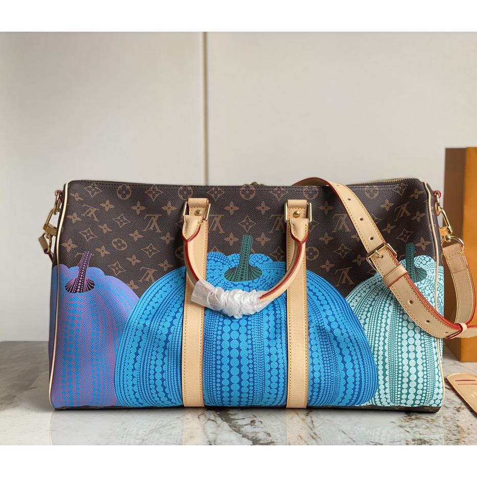 Louis Vuitton LV x YK Keepall 45 (45 x 27 x 20cm)  M46471 - PerfectKickZ