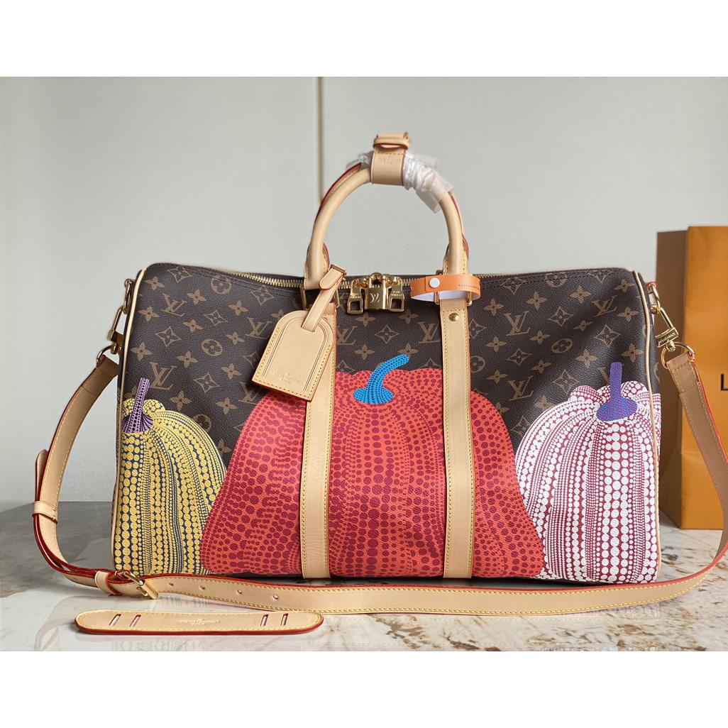 Louis Vuitton LV x YK Keepall 45 (45 x 27 x 20cm)  M46471 - PerfectKickZ