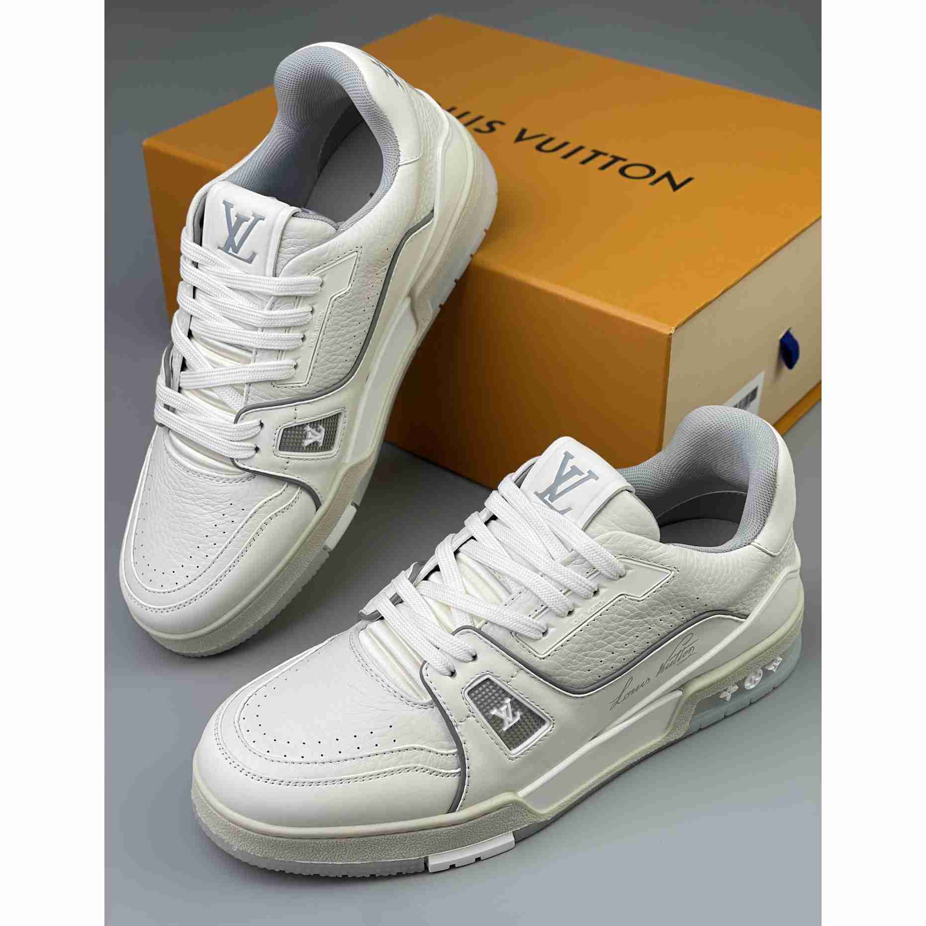 Louis Vuitton Trainer Sneaker (Upon UK Size) - PerfectKickZ