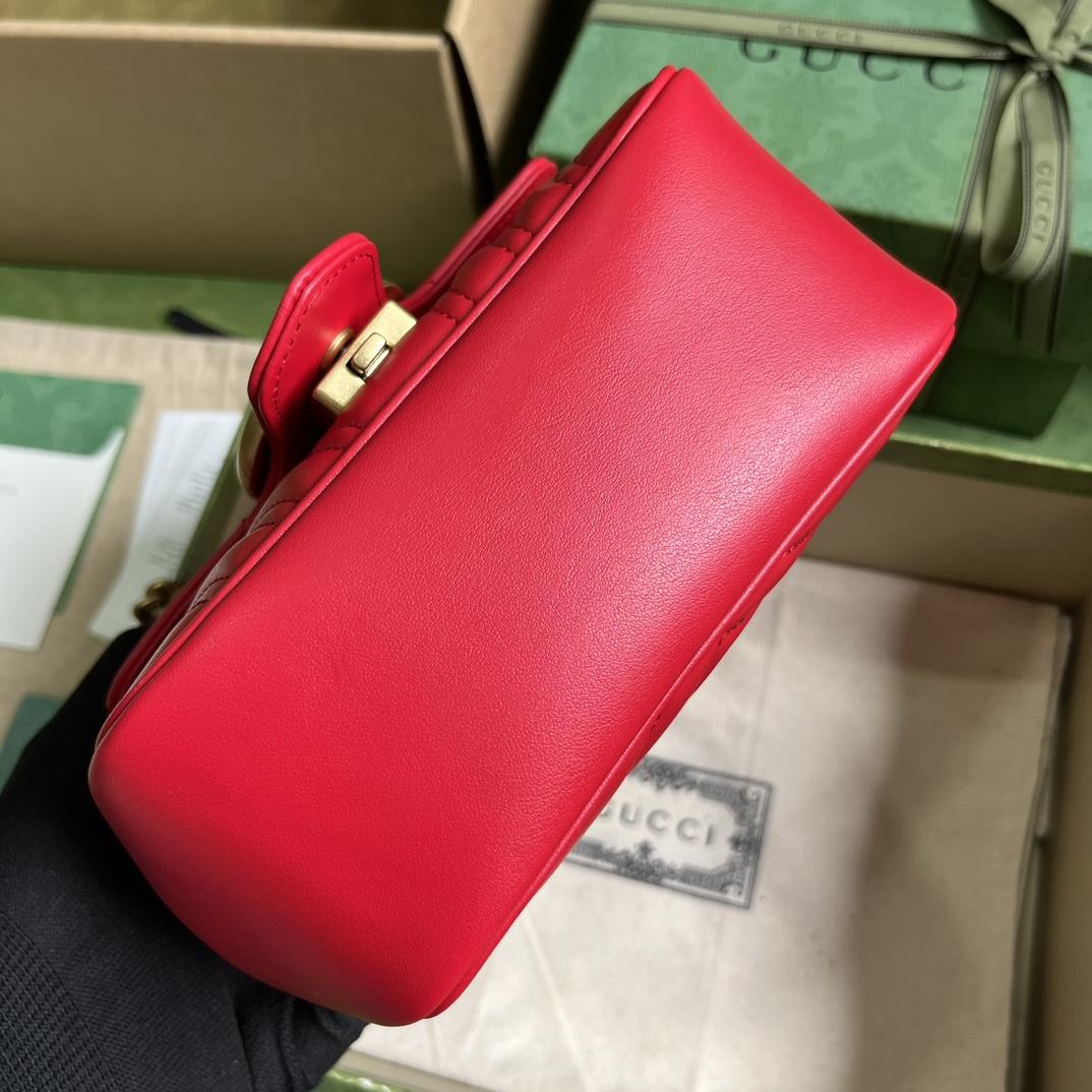 Gucci GG Marmont Mini Shoulder Bag(18-15-8cm) - PerfectKickZ