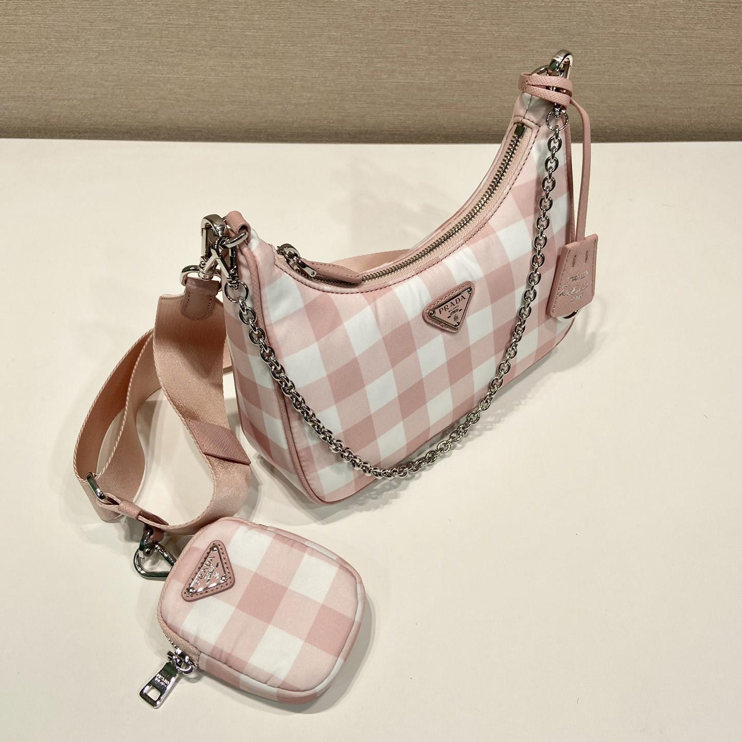 Prada Re-Edition 2005 Printed Re-Nylon Bag - 
