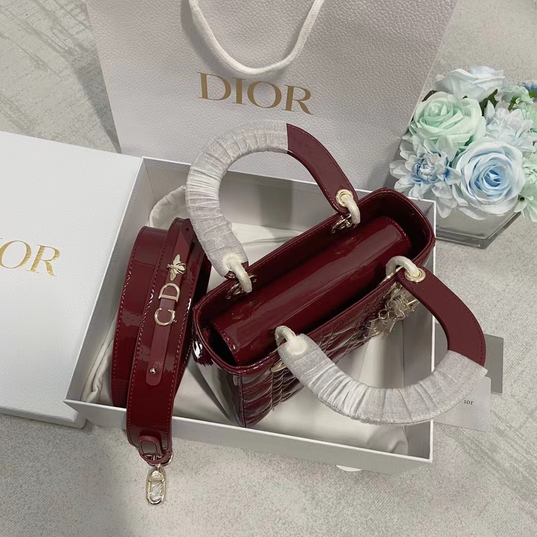 Dior Lady Dior Bag(20-16.5-8cm) - PerfectKickZ