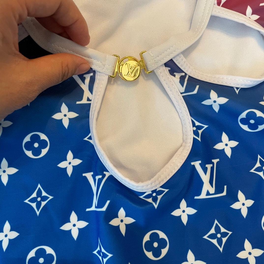 Louis Vuitton Monogram Gradient Cut-Out One-Piece Swimsuit - PerfectKickZ