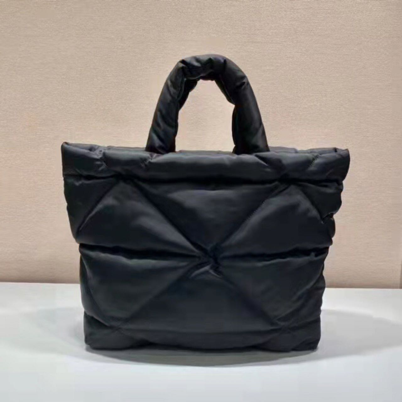 Prada Padded Re-Nylon Tote Bag - PerfectKickZ