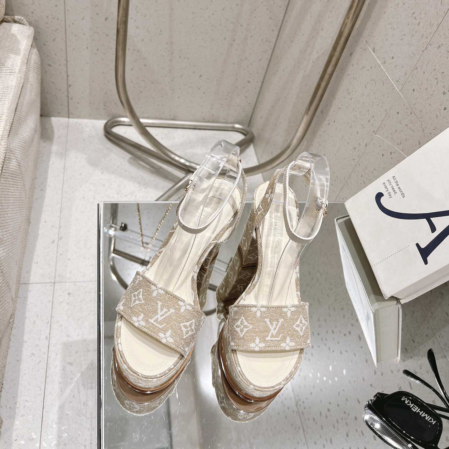 Louis Vuitton Fame Platform Sandal   1AAZCF - PerfectKickZ