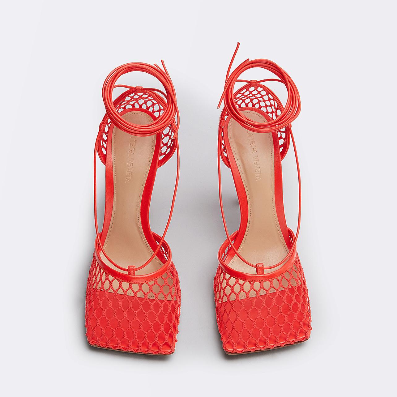 Bottega Veneta Stretch Lace-Up Sandal - PerfectKickZ