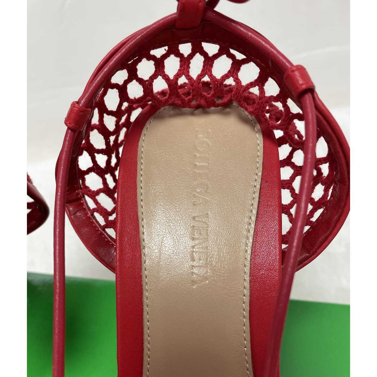 Bottega Veneta Stretch Lace-Up Sandal - PerfectKickZ