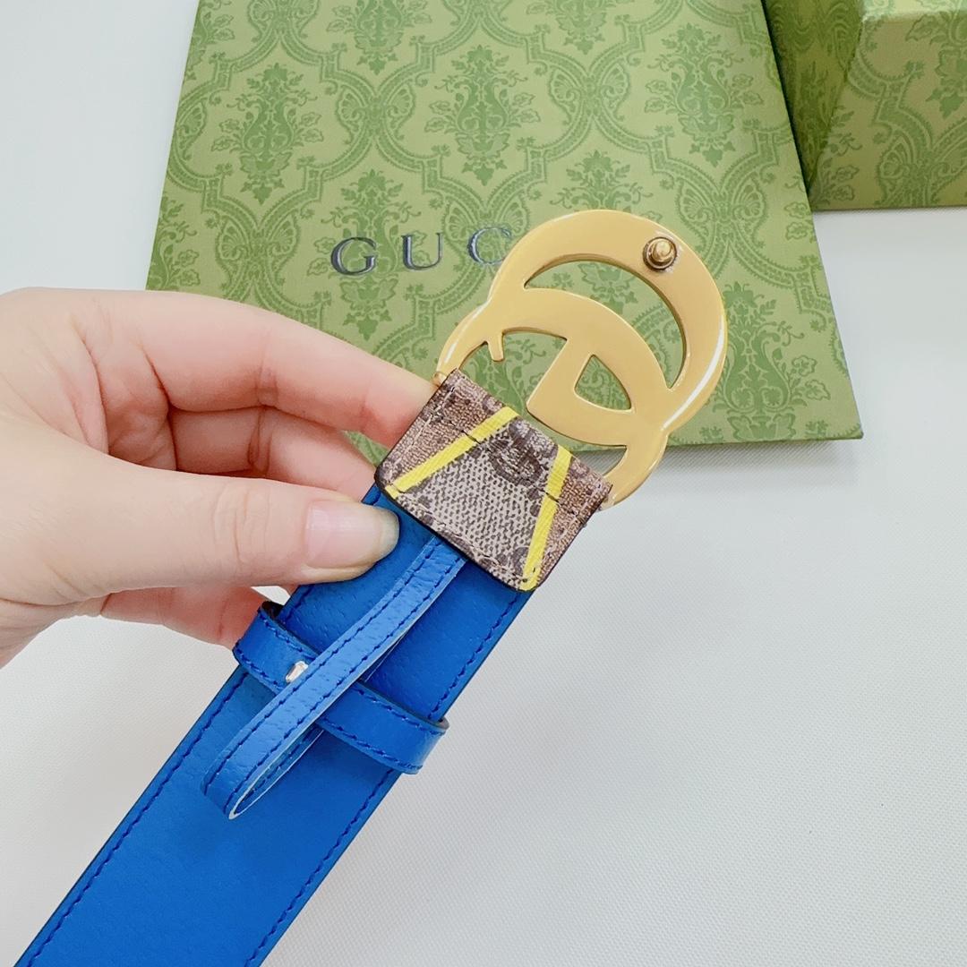 Gucci GG Marmont Wide Belt - PerfectKickZ