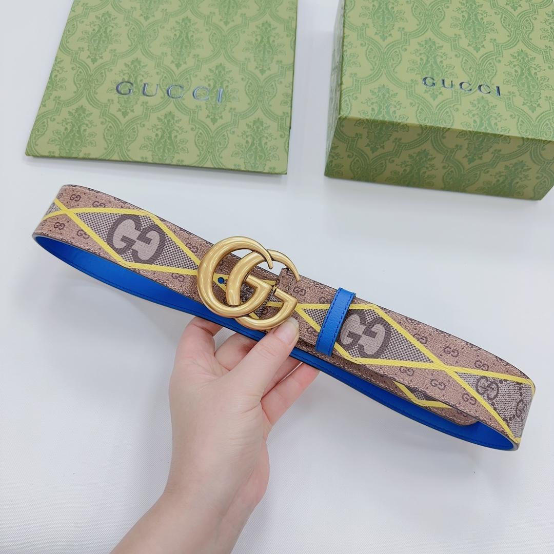 Gucci GG Marmont Wide Belt - PerfectKickZ