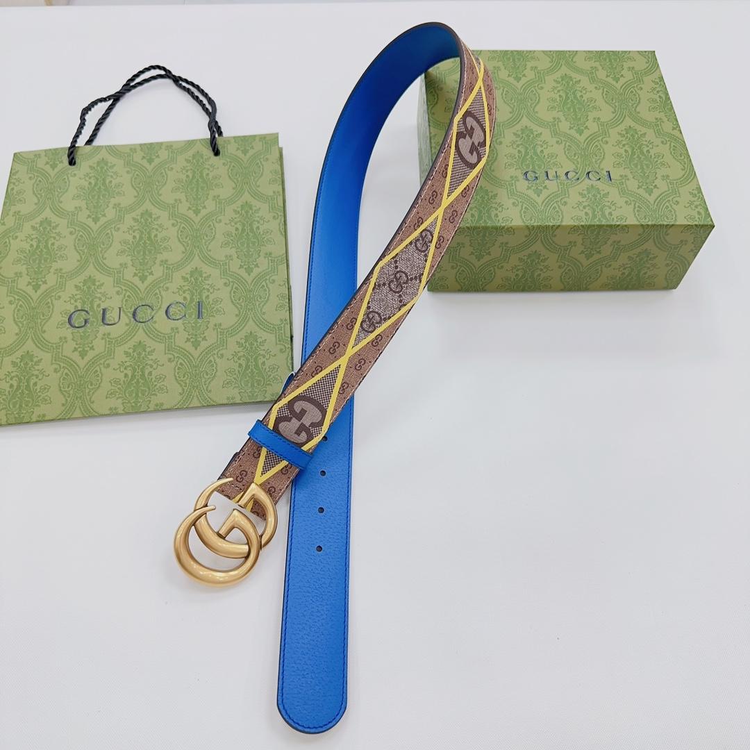 Gucci GG Marmont Wide Belt - PerfectKickZ