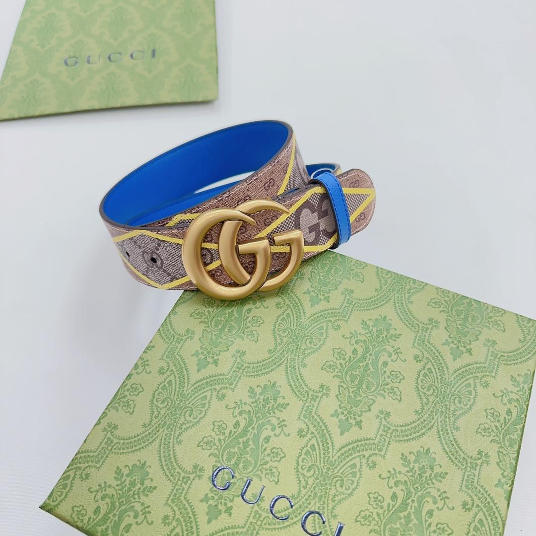 Gucci GG Marmont Wide Belt - PerfectKickZ