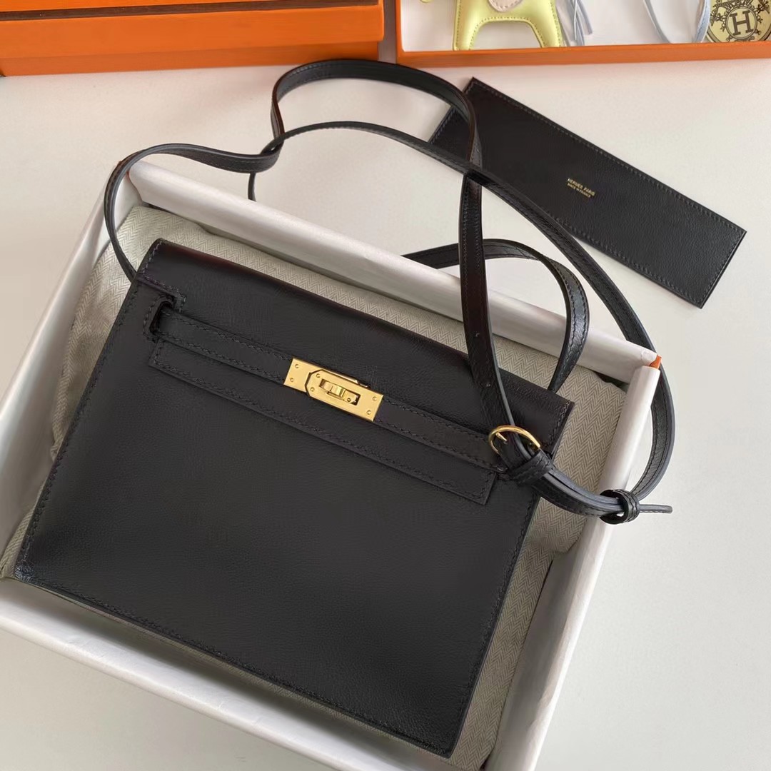 Hermes Kelly Mini Women Handbag(22-17-4cm ) - PerfectKickZ