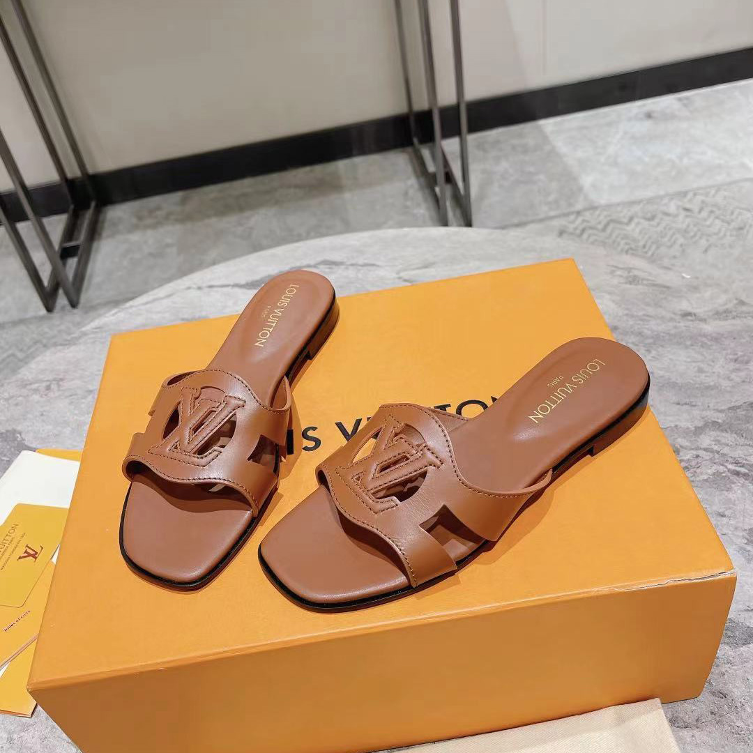 Louis Vuitton LV Isola Flat Mule   1ABP22 - PerfectKickZ