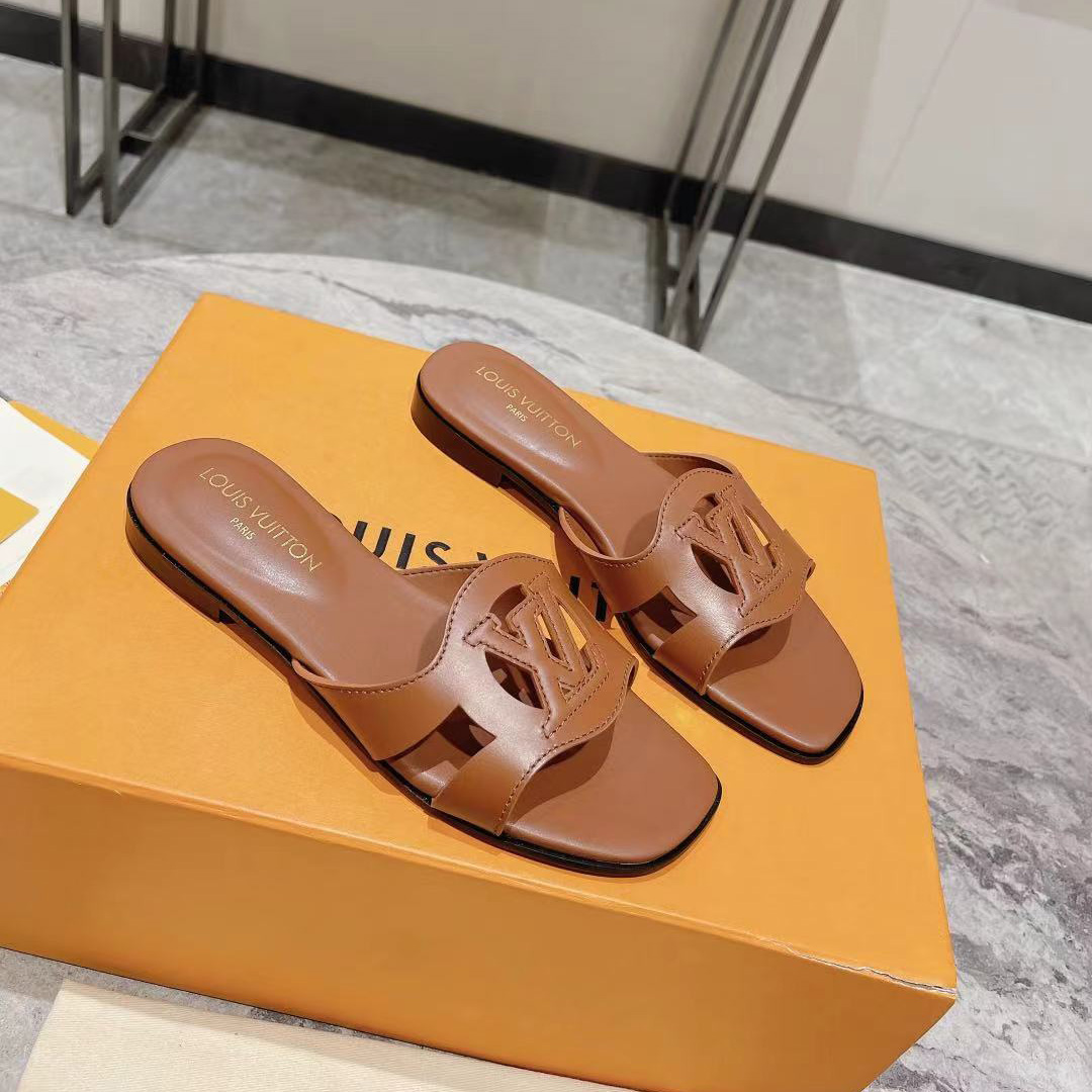 Louis Vuitton LV Isola Flat Mule   1ABP22 - PerfectKickZ