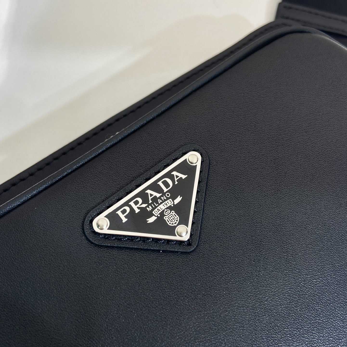 Prada Saffiano Leather Shoulder Bag - PerfectKickZ