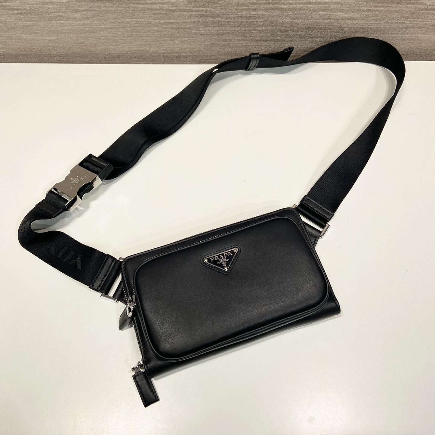 Prada Saffiano Leather Shoulder Bag - PerfectKickZ