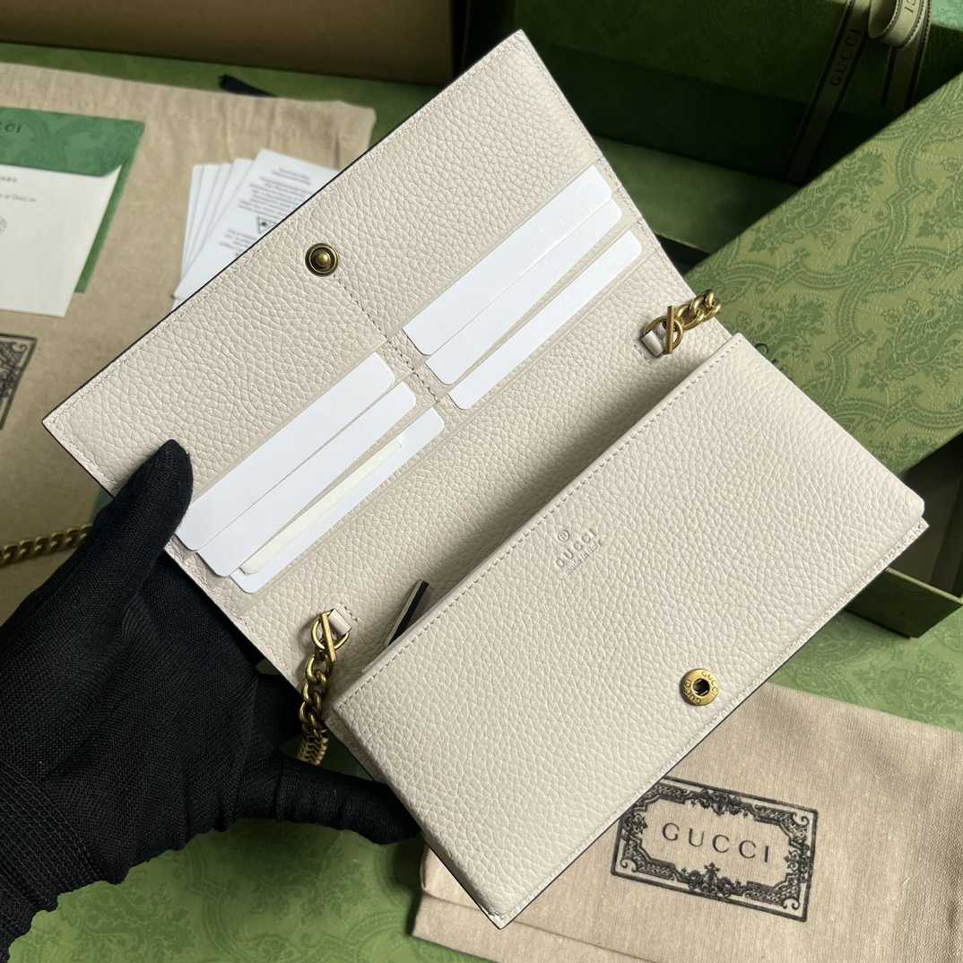 Gucci Chain Wallet With Interlocking G Python Bow(19-10-4cm) - PerfectKickZ