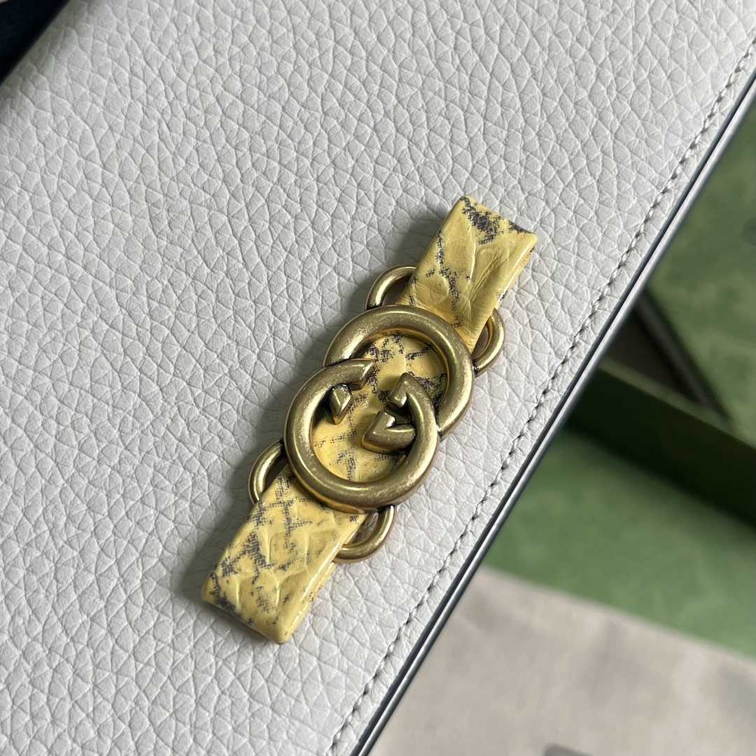 Gucci Chain Wallet With Interlocking G Python Bow(19-10-4cm) - PerfectKickZ
