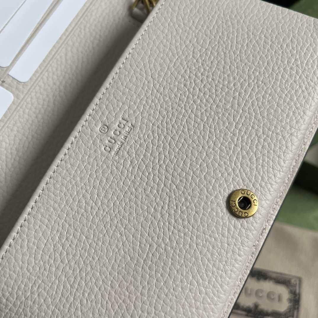 Gucci Chain Wallet With Interlocking G Python Bow(19-10-4cm) - 