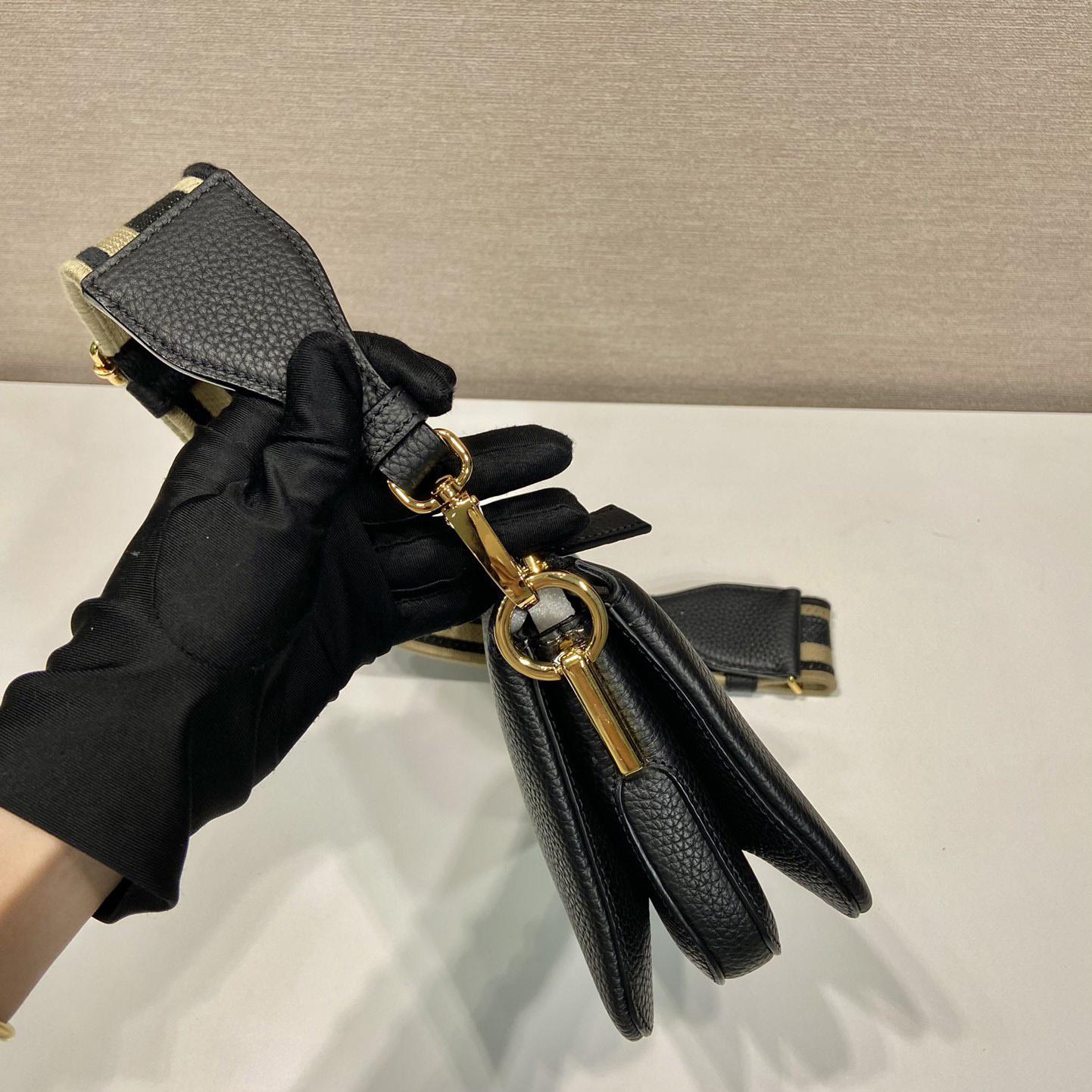 Prada Leather Shoulder Bag - PerfectKickZ