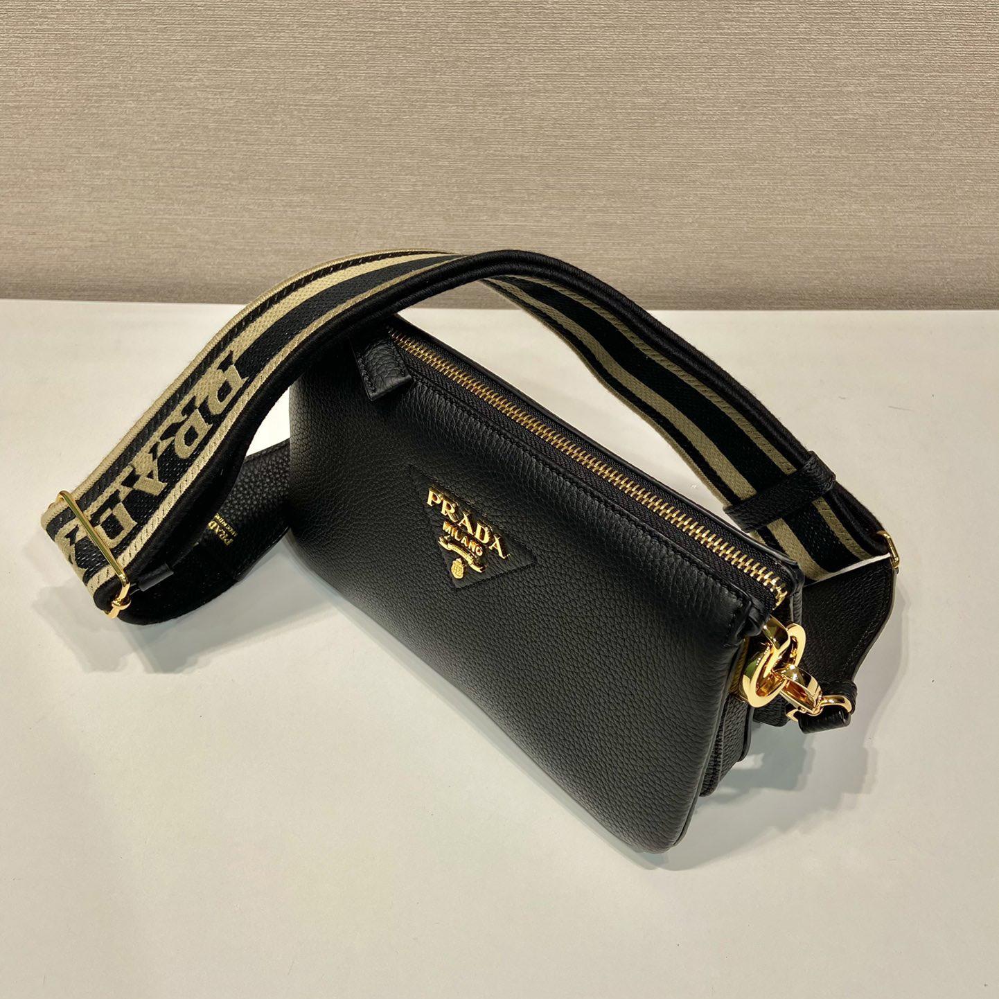 Prada Leather Shoulder Bag - PerfectKickZ