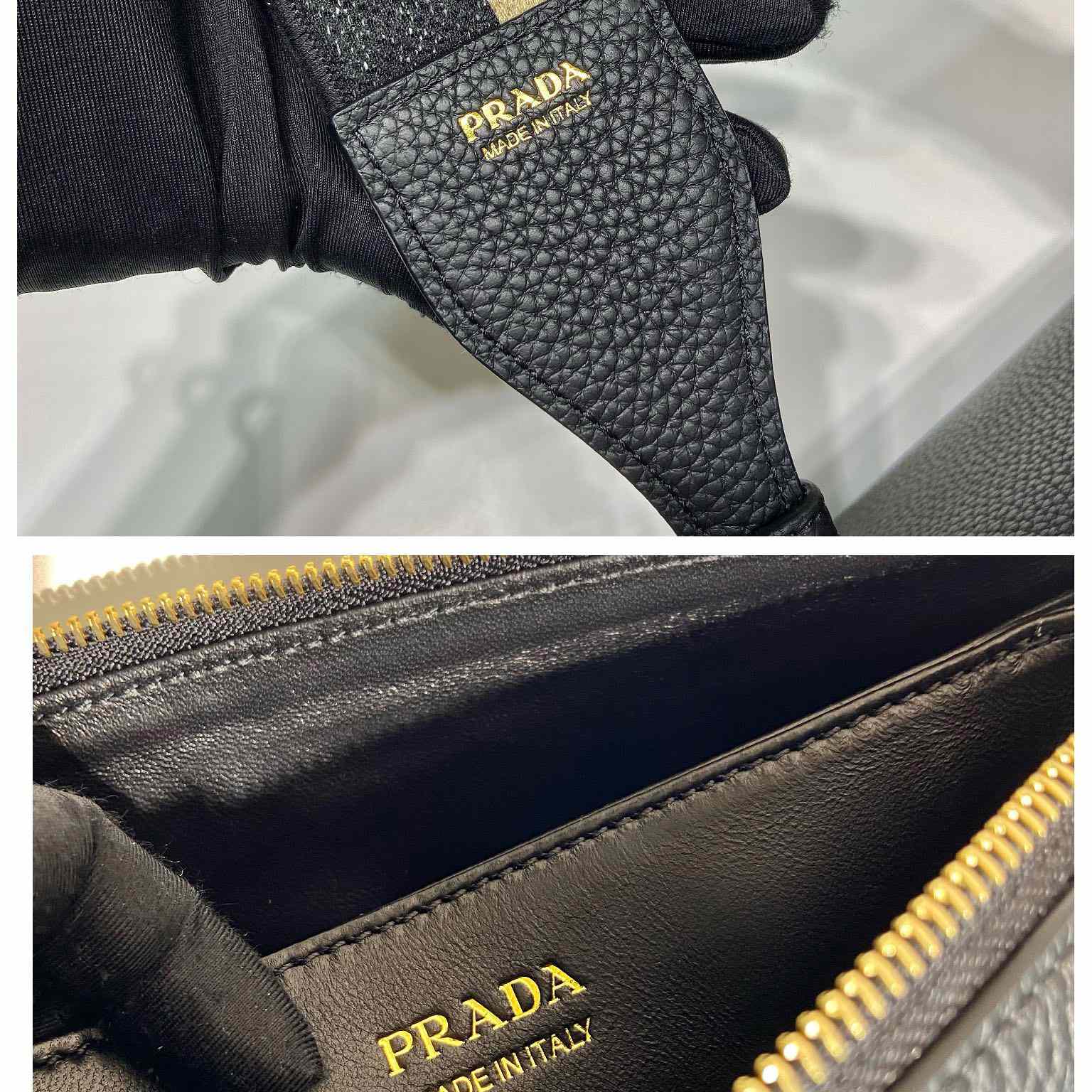 Prada Leather Shoulder Bag - PerfectKickZ