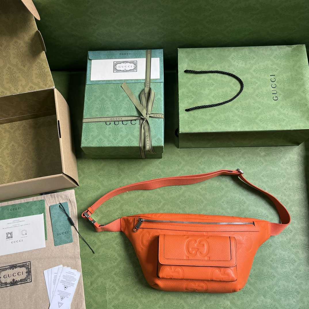 Gucci Jumbo GG Belt Bag(28x 18x 8cm) - PerfectKickZ