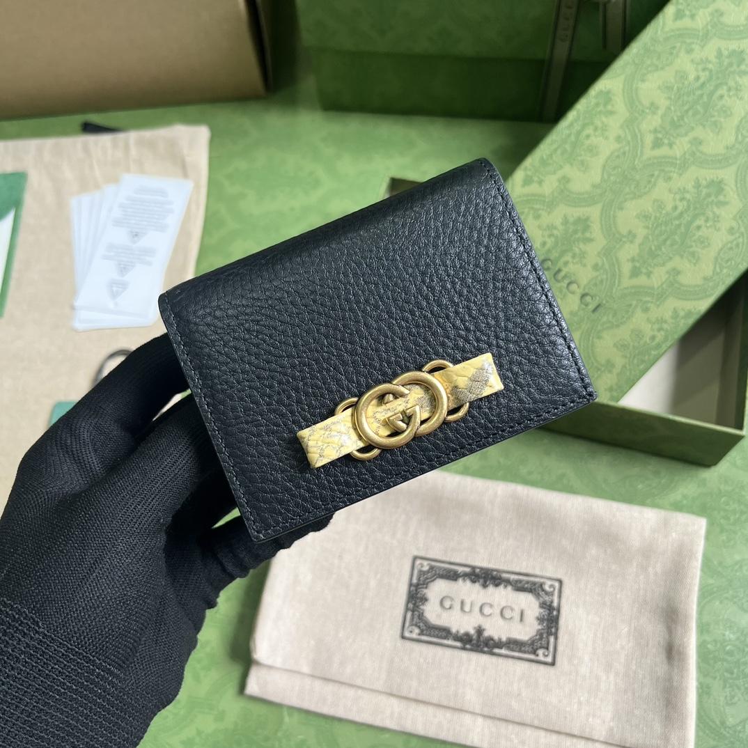 Gucci Wallet With Interlocking G Python Bow - PerfectKickZ