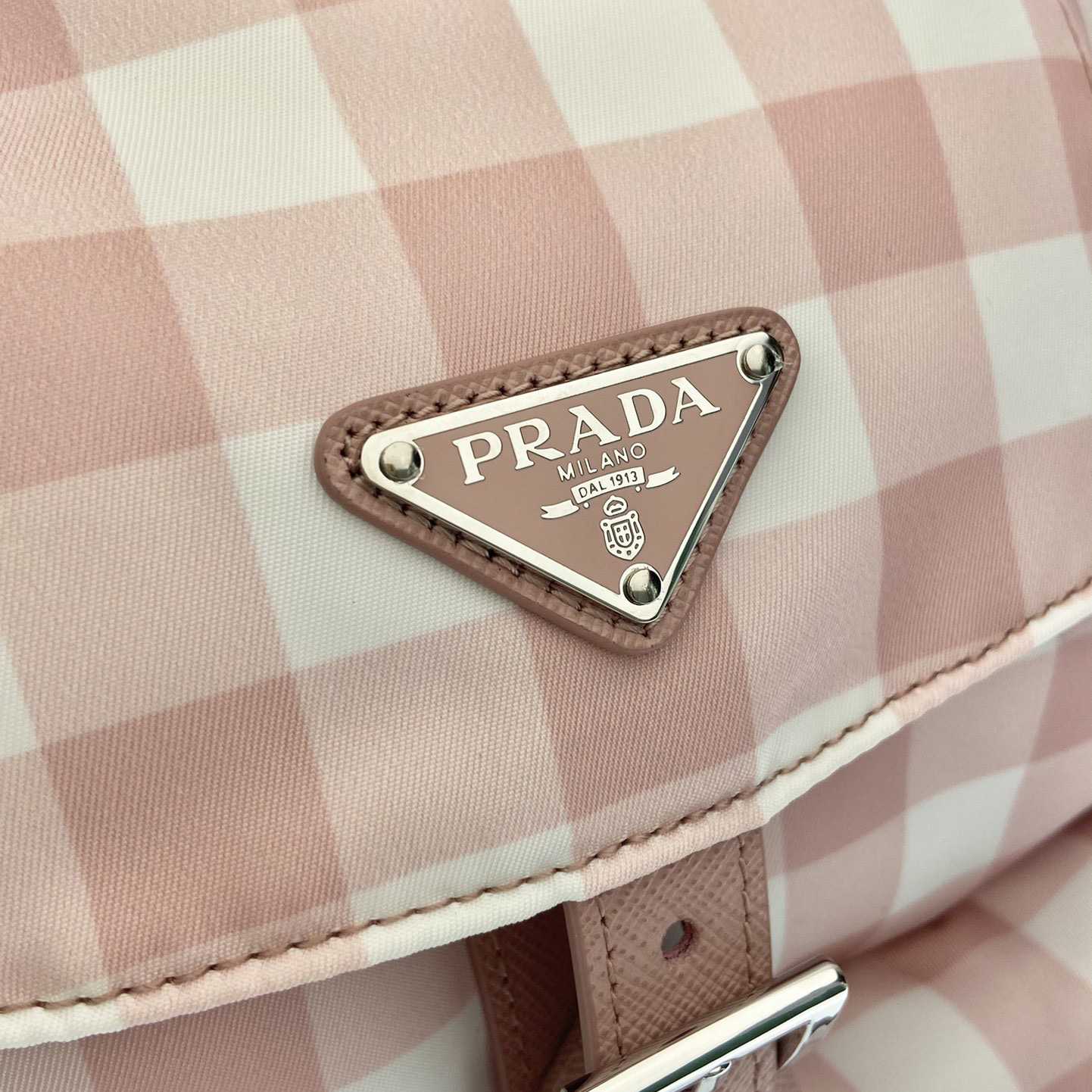 Prada Small Printed Re-Nylon Backpack - PerfectKickZ