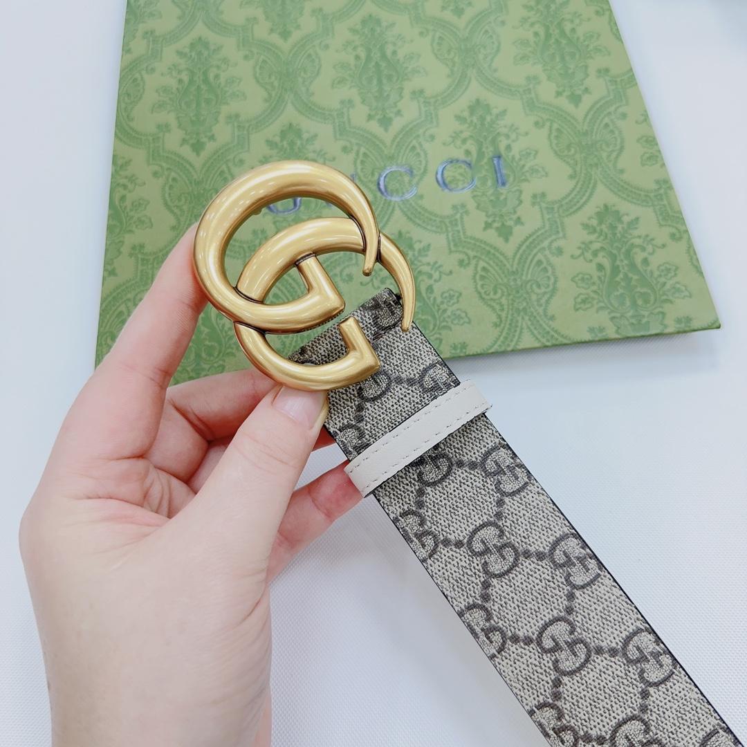 Gucci GG Marmont Reversible Belt - PerfectKickZ