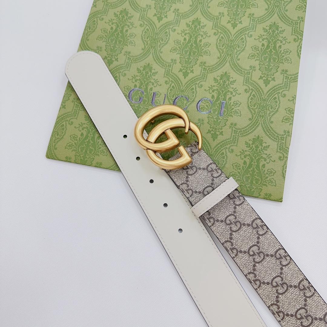 Gucci GG Marmont Reversible Belt - PerfectKickZ