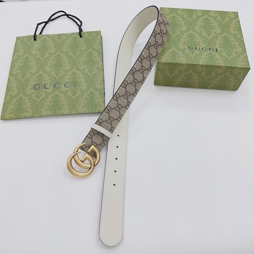 Gucci GG Marmont Reversible Belt - PerfectKickZ