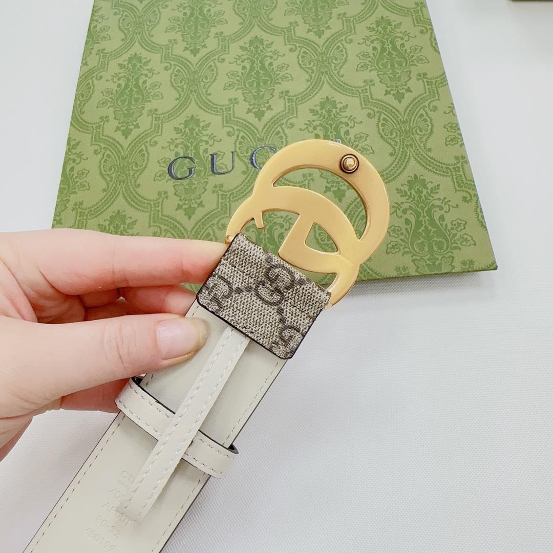 Gucci GG Marmont Reversible Belt - PerfectKickZ