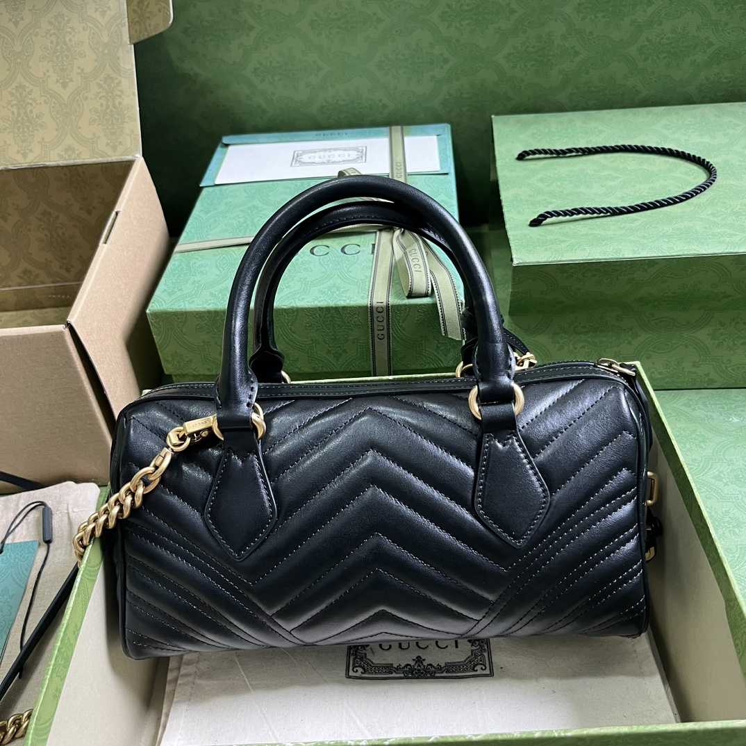 Gucci GG Marmont Small Top Handle Bag(27-13.5-10cm) - PerfectKickZ