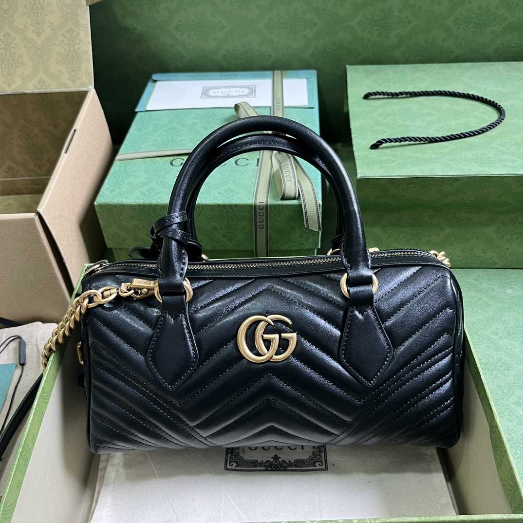Gucci GG Marmont Small Top Handle Bag(27-13.5-10cm) - PerfectKickZ