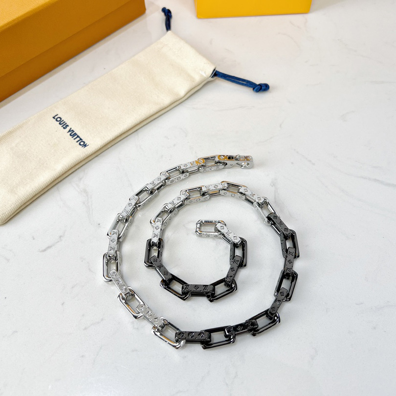 Louis Vuitton Monogram Chain Necklace     - 