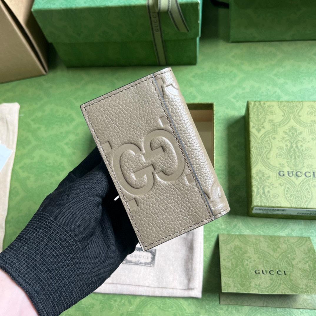 Gucci Jumbo GG Card Case - PerfectKickZ