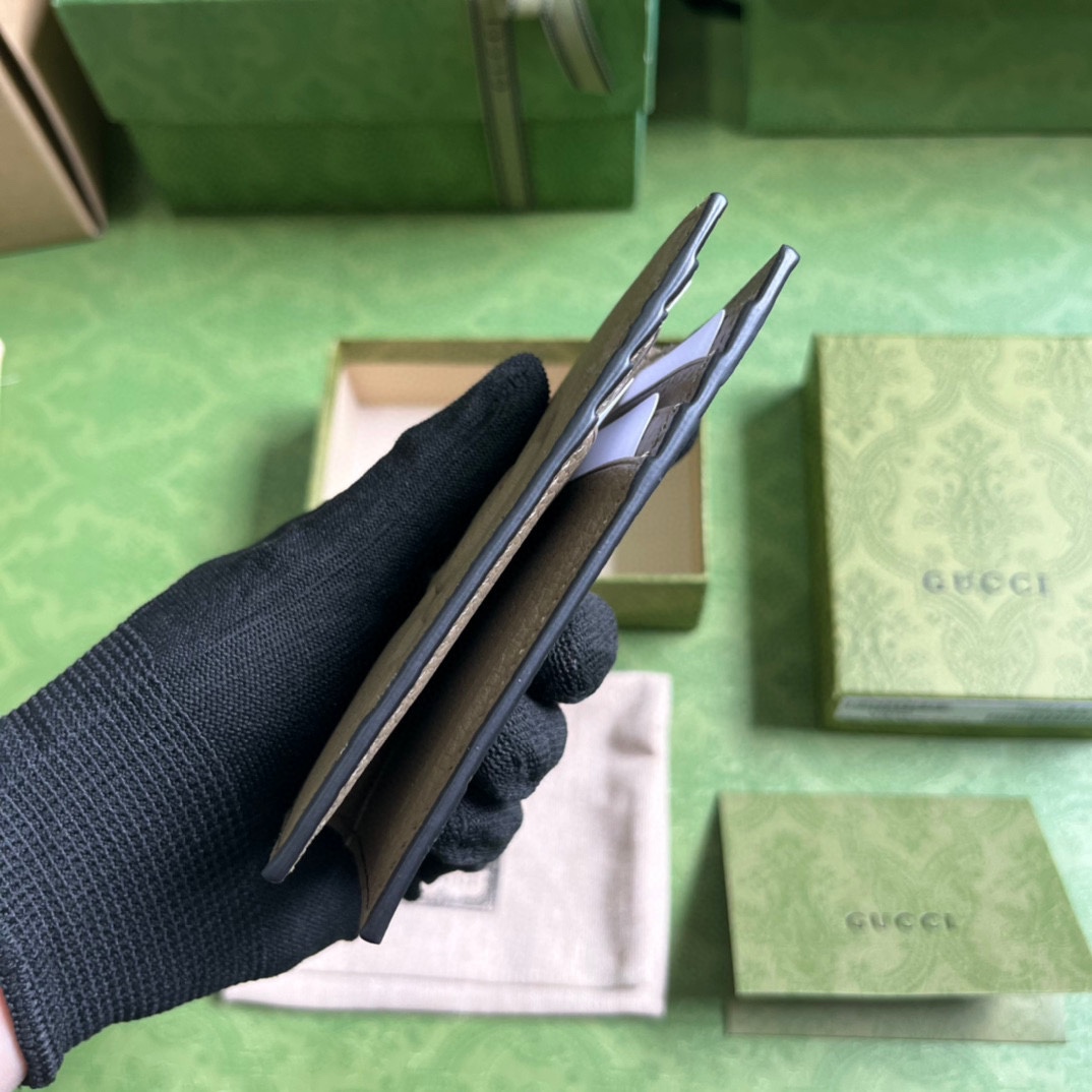Gucci Jumbo GG Card Case - PerfectKickZ