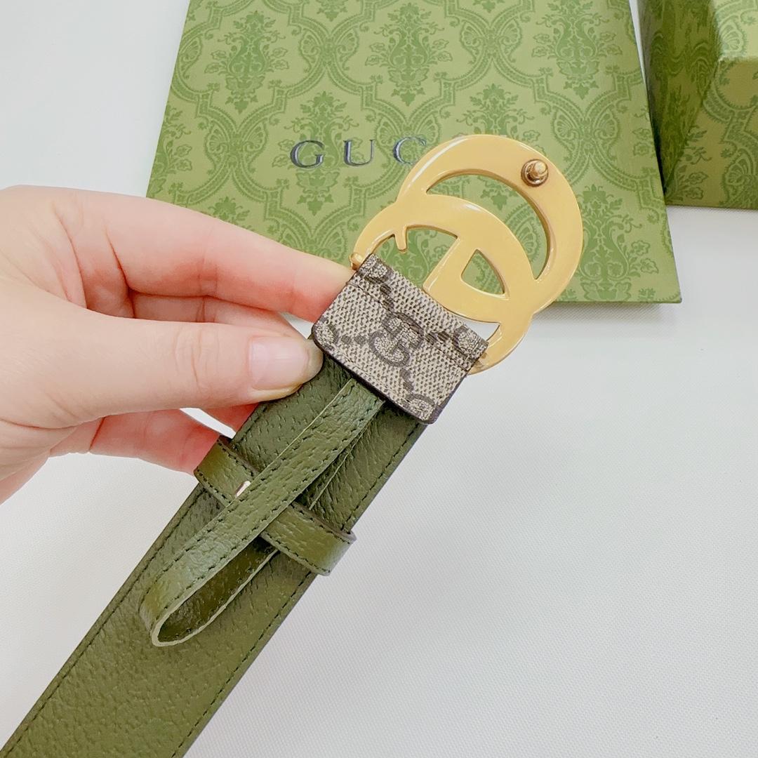 Gucci GG Marmont Reversible Belt - PerfectKickZ