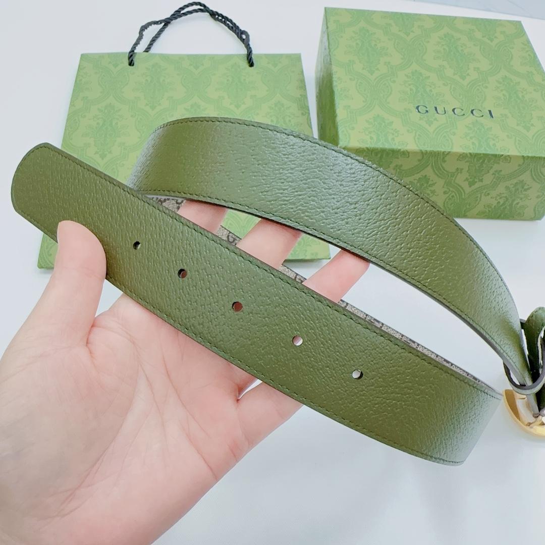 Gucci GG Marmont Reversible Belt - PerfectKickZ