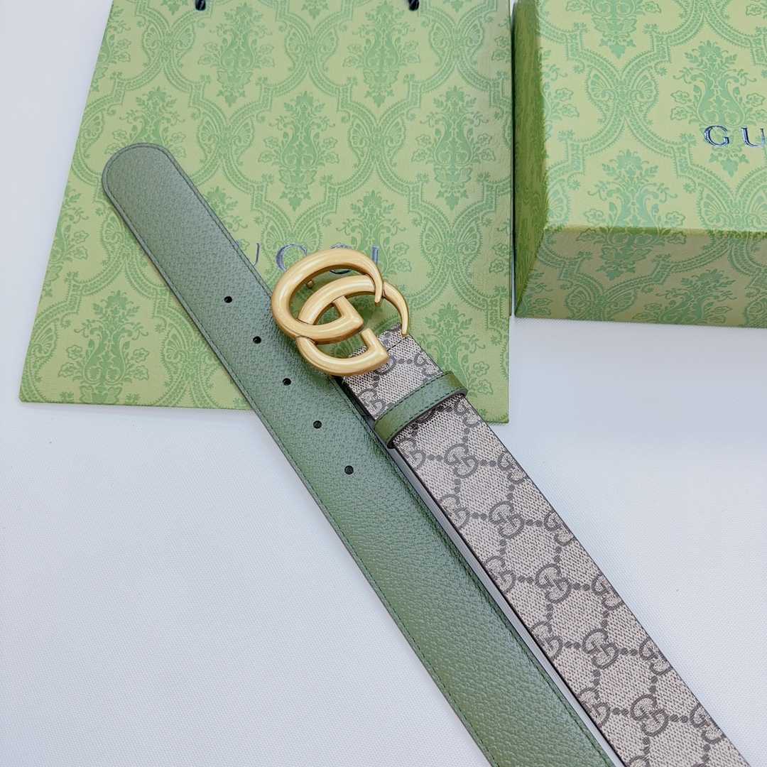 Gucci GG Marmont Reversible Belt - PerfectKickZ