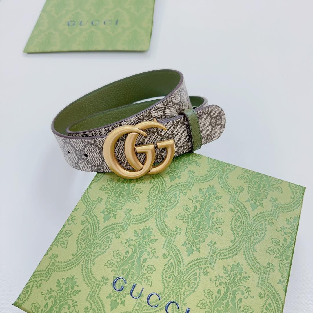 Gucci GG Marmont Reversible Belt - PerfectKickZ